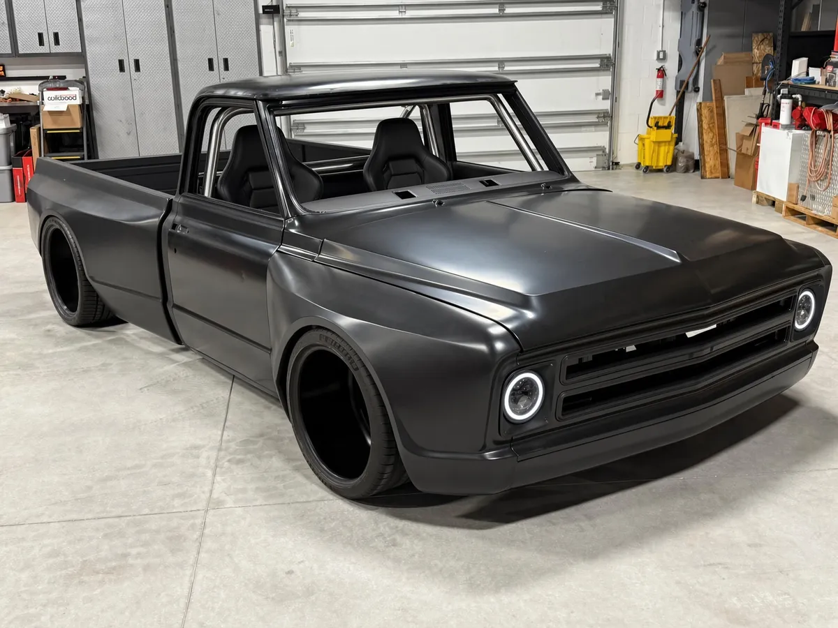 Concept render of the finished widebody C10