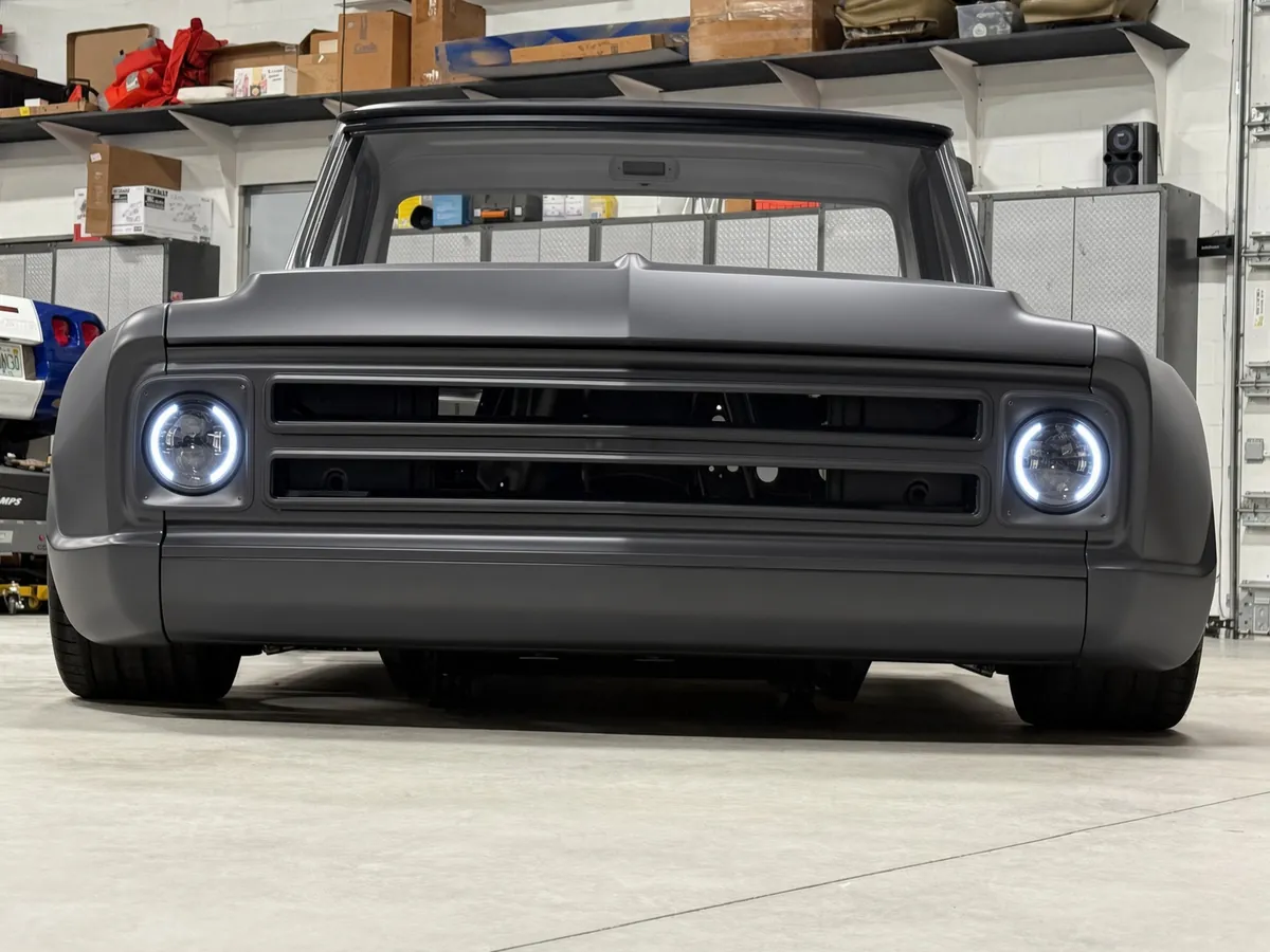 Concept render of the finished widebody C10