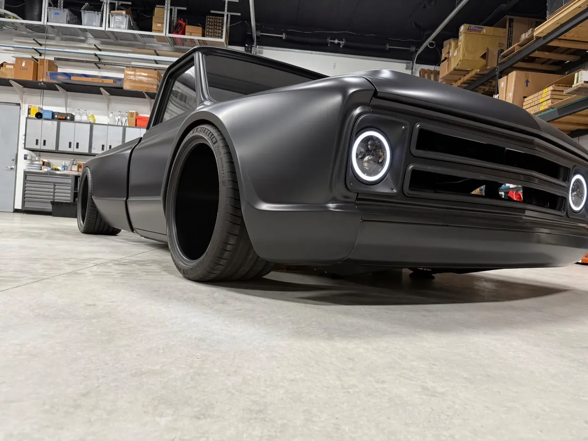 Concept render of the finished widebody C10