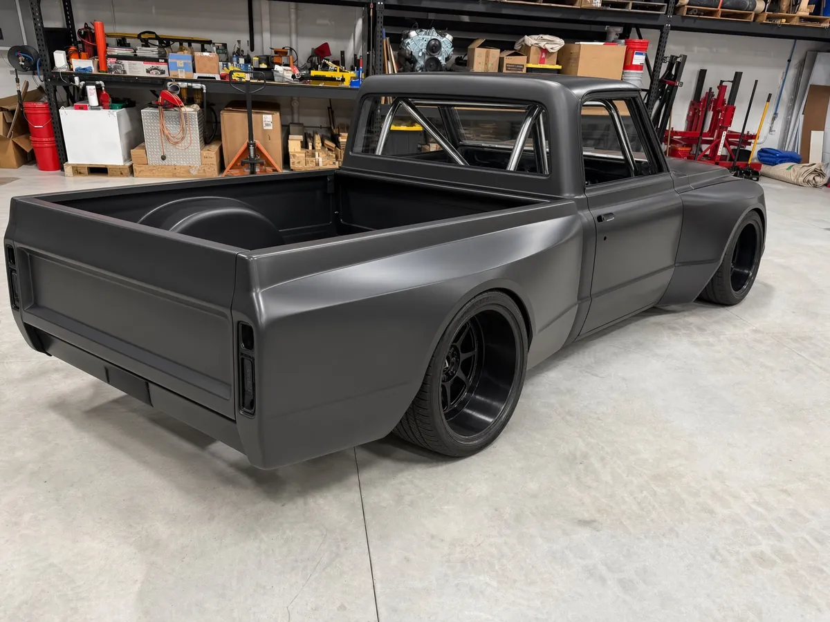 Concept render of the finished widebody C10